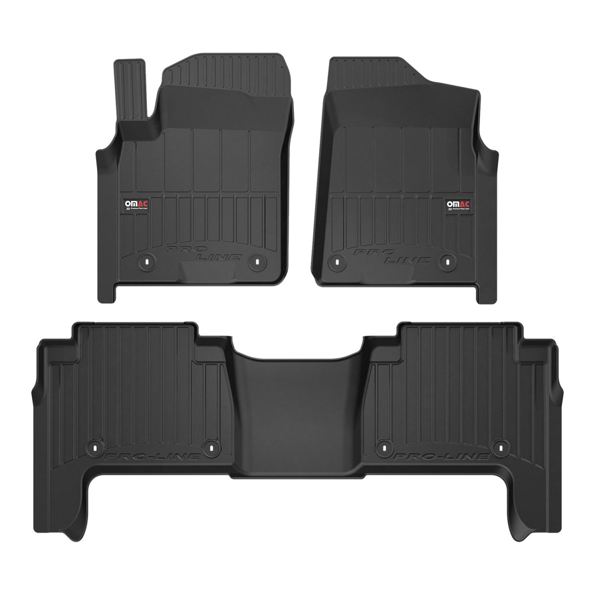 Nissan Armada Floor Mat - Omac - Premium TPE - Black - 2017